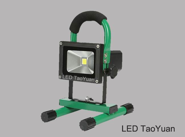 10W portable LED flood light - Click Image to Close